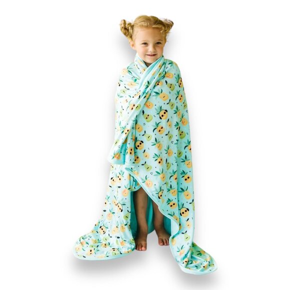 Little Sleepies Other - NEW Little Sleepies Pineapple Jam Large Cloud Blanket